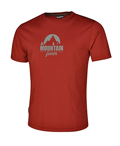 Bergfieber Herren Fever T-Shirt, rot, M von Bergfieber