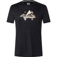 Bergzeit Basics Herren Super.Natural Triangle T-Shirt von Bergzeit Basics