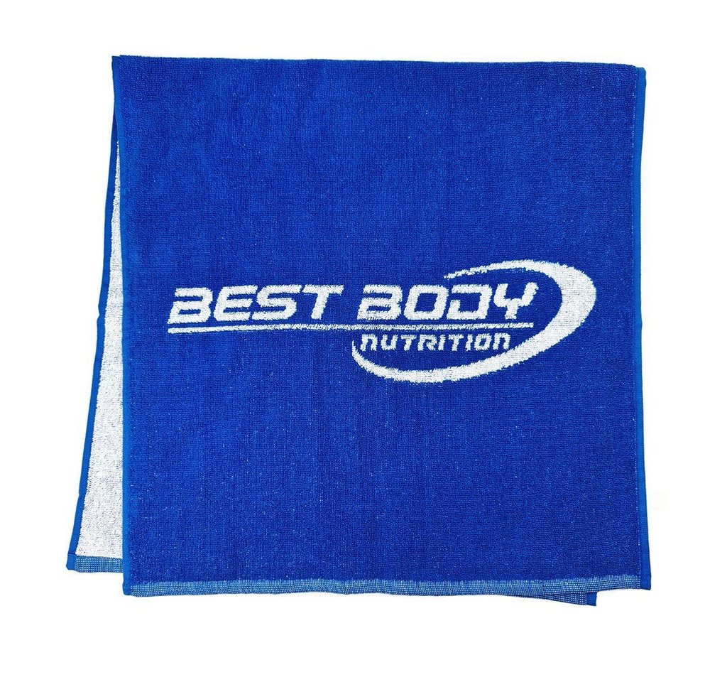 Best Body Nutrition Sporthandtuch Fitness Handtuch 50 x 100 - blau - Design Best Body Nutrition - Stück, 100 % Baumwolle von Best Body Nutrition