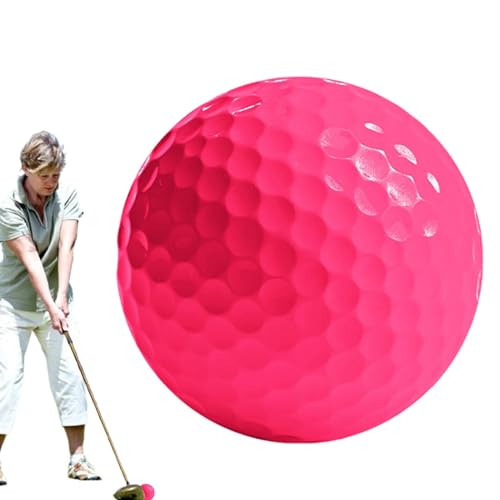 Bexdug Golfbälle bunt,Farbige Golfbälle, Helle Golfbälle für Männer, Golf-Wettkampfbälle, Golfbälle mit festem Kern, Langstrecken-Golfbälle für den Innen- und Außenbereich von Bexdug