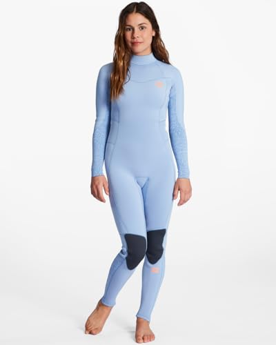 Billabong 3/2mm Synergy 2022 - Back Zip Wetsuit for Women - Back-Zip-Neoprenanzug - Frauen - 12 - Lila von Billabong