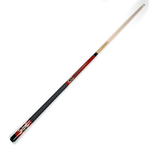 Billiard-Royal Poolqueue Sword Hochwertiger Billardqueue aus Buchenholz zweiteilig, Edelstahlgewinde, mit wenig Abweichung, Low Deflection von Billiard-Royal