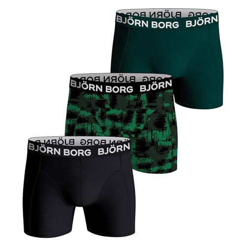 Björn Borg Cotton Stretch Boxershorts Herren (3-pack) - L von Björn Borg