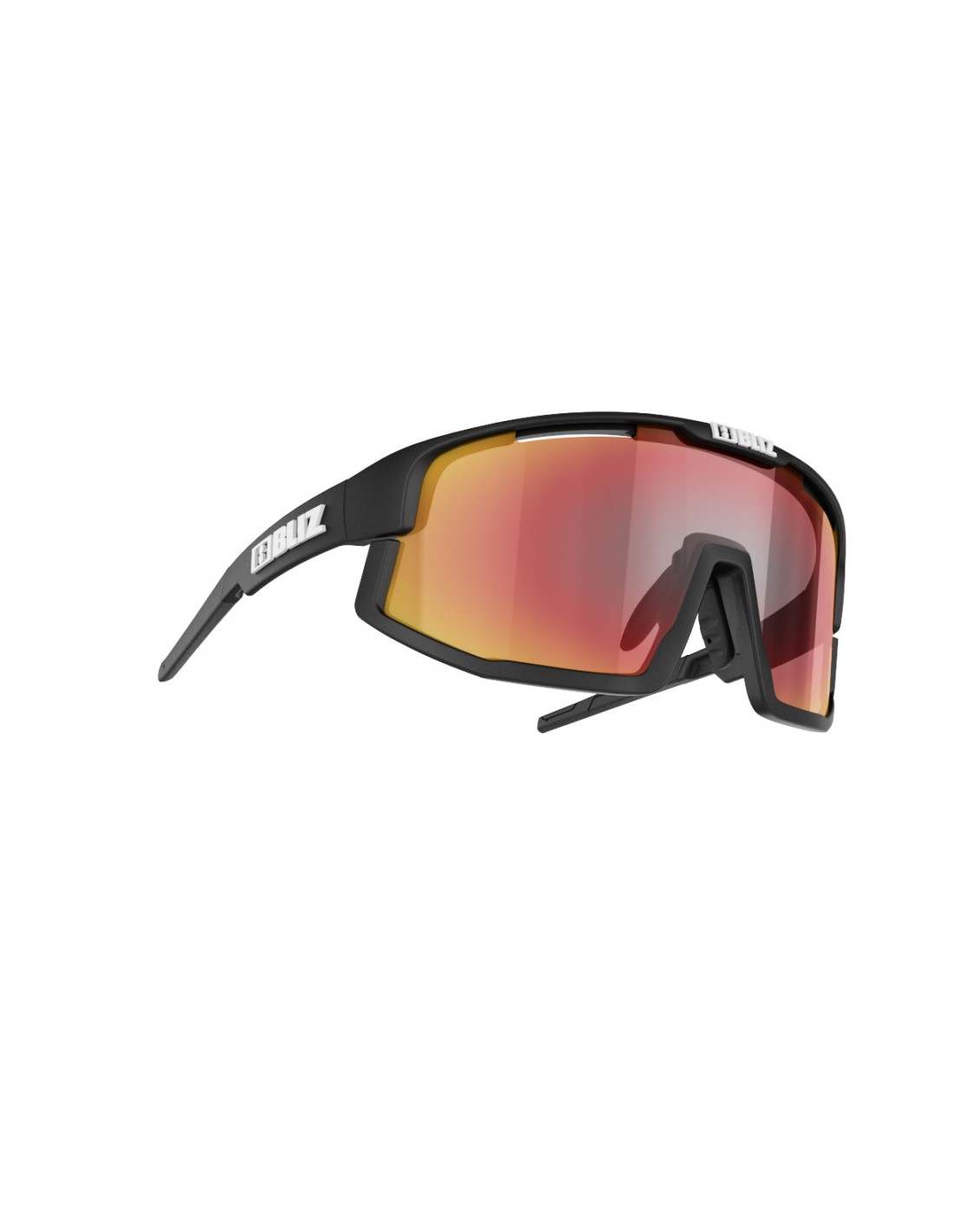 Bliz Vision, matt black frame, brown with red multi lens. Brillenfassung - Sportbrillen, von Bliz