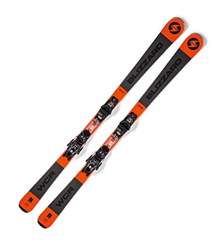 Blizzard Erwachsene WCR Ski, Schwarz Orange, 174cm von Blizzard