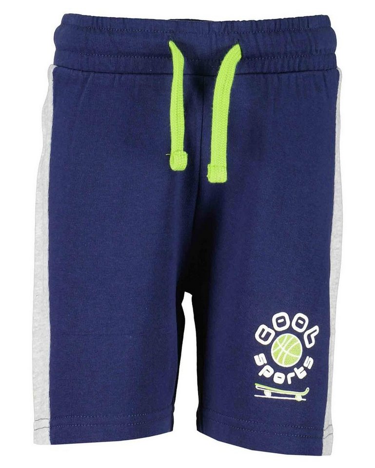 Blue Seven Sweatshorts Blue Seven Jungen Sweatshorts kurze Hose Goal Sports dunkelblau grau (1-tlg) von Blue Seven