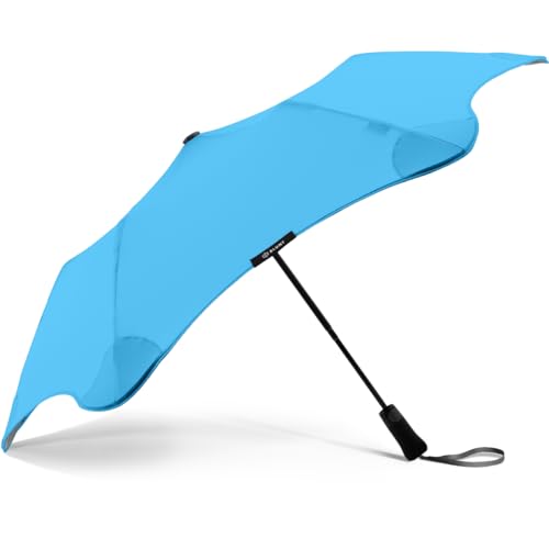 Blunt XS Metro Taschenschirm Regenschirm blau | kompakt & sturmfest – 100 cm Ø | Innovatives & patentiertes Design – getestet im Windkanal von Blunt