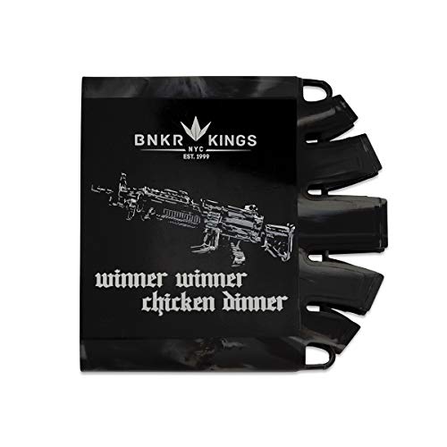 Bunker Kings Knuckle Butt Supreme Tank Grip, – Kompatibel mit Carbon Fiber und Aluminium Air Systemen, Winner Winner Black von Bnkr Kings