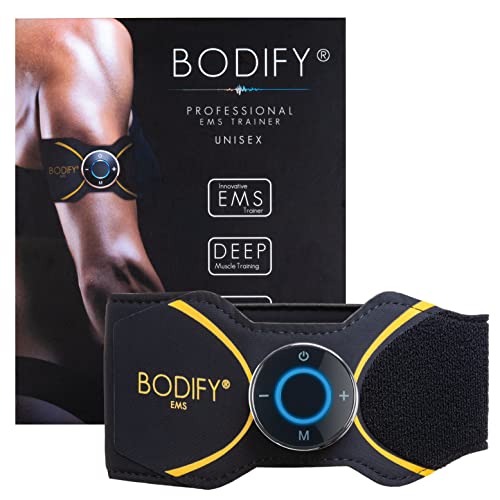 Bodify® 2in1 EMS Arm & Bein Trainer Pro - Gezielte Stimulation der Arm & Bein Muskulatur! - Muskelaufbau - Stimulationsgerät Arm Bein Muskeln – Muskeltrainer für Männer und Frauen DAS ORIGINAL von Bodify