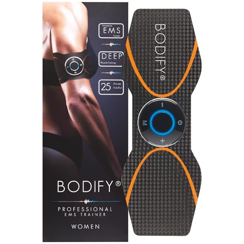 Bodify® 2in1 EMS Trainingsgerät zur gezielten Stimulation der Arm & Bein Muskulatur! - Muskelaufbau - EMS Trainer - Elektro Stimulationsgerät Muskeln – EMS Fitness Training DAS ORIGINAL von Bodify