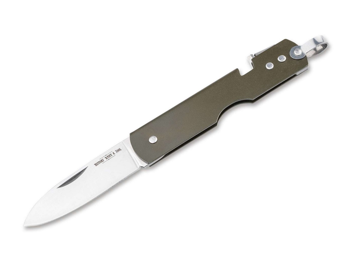 Böker Taschenmesser Böker History Knife & Tool Japanese Army Pen Knife Can Opener von Böker