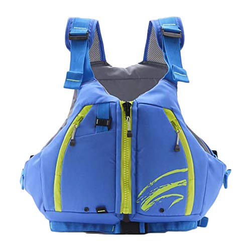 Boglia Schwimmjacke PVC Schwimmjacke für Erwachsene, Schwimmanzug mit wasserdichter Tasche, Sturzschutz für Wassersport von Boglia