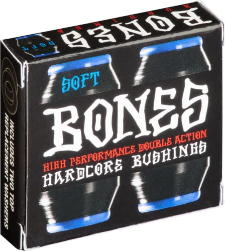 Bones 4 Radiergummis Soft schwarz von Bones Bearings