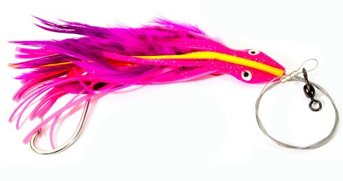 Boone Dolphin Rig 7/0 Draht, Rigged Violett/Pink, 14 cm, 28 g von Boone