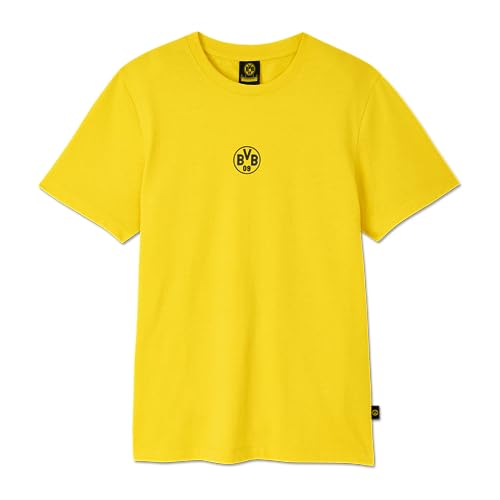 Borussia Dortmund Unisex Bvb T-shirt Essentials, Gelbes Tee T-Shirt, Gelb, L EU von Borussia Dortmund