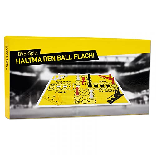 Borussia Dortmund Spiel - Haltma den Ball flach - Gesellschaftsspiel, Würfelspiel, Brettspiel BVB 09 von Borussia Dortmund