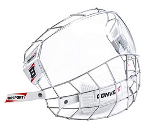 Bosport Combo Convex, Größe:Junior Viser und Gitter Kombi für alle Marken und Helme von Bosport