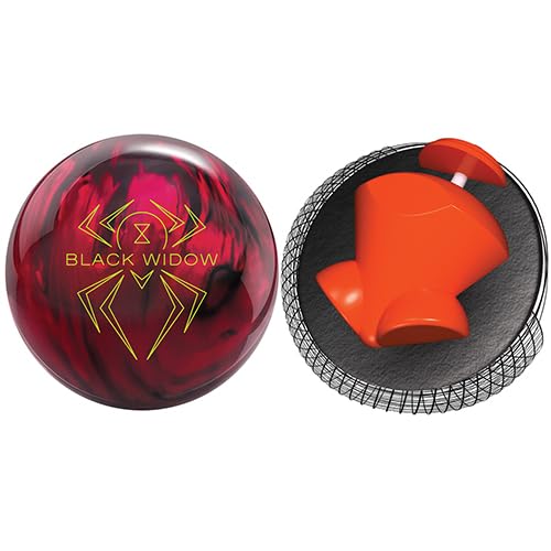Bowlerstore Products Unisex-Erwachsene Bowlingbälle, Rot/Schwarz von Bowlerstore Products