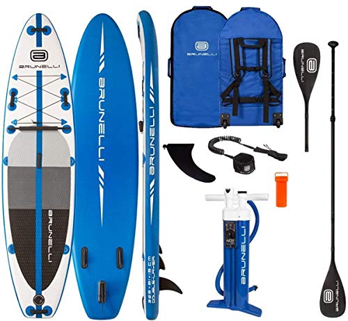 Brunelli 10.8 Premium SUP Board Stand Up Paddle Surf-Board aufblasbar Paddel ISUP 325cm von Brunelli
