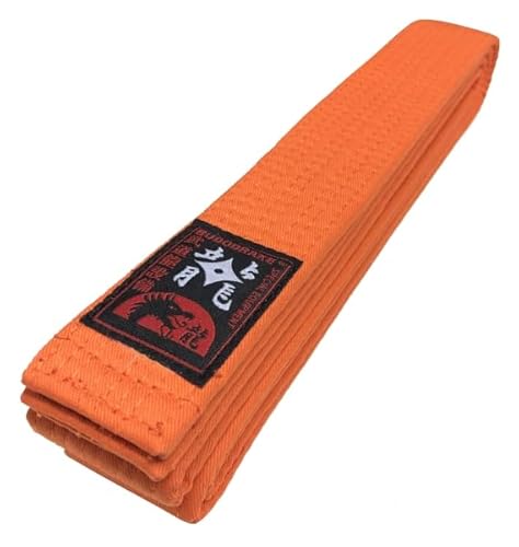Budodrake Karategürtel (orange, 200) von Budodrake
