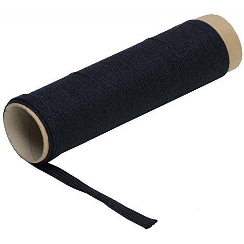 Budoten Baumwollband, Tsuka-Ito, in schwarz von Budoten