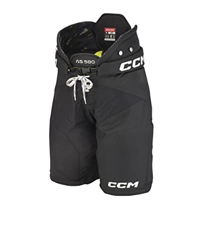 CCM AS580 JR TAC Eishockeyhose Schwarz (L) von CCM