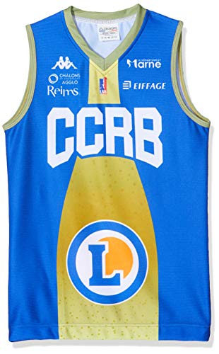 CCRB Reims Trikot, offizielle Auswärtstrikot 2019-2020 Basketball Kinder XX-Small blau von CCRB Reims