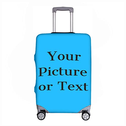 Große Reisegepäckabdeckung – Personalisieren Sie Ihr Foto/Bild/Logo, 3D-Druck-Trolley-Hülle, Leicht Zu Identifizierende Schutzhülle, Elastische Koffer-Trolley-Schutzhülle Mit Reißverschluss, 2 von CECE&COLE