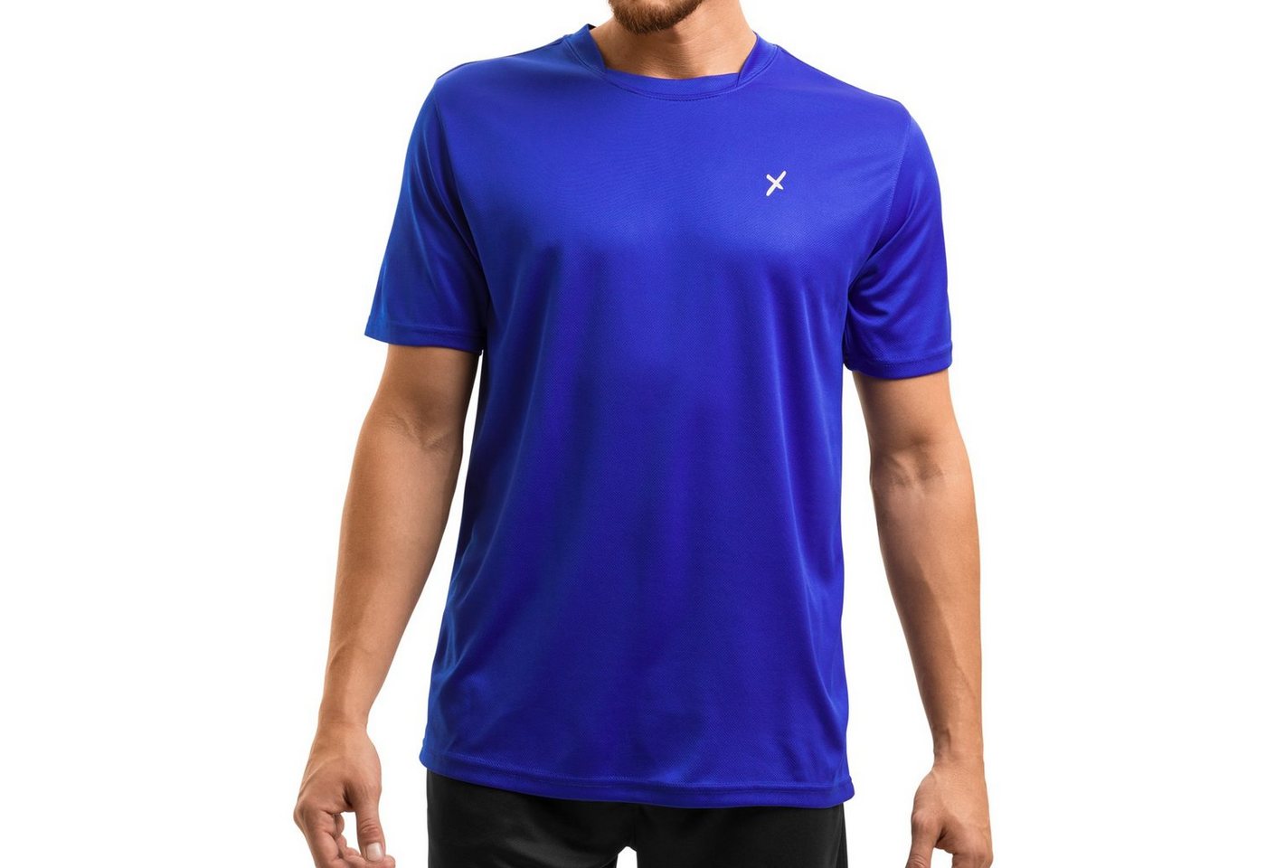 CFLEX Trainingsshirt Herren Sport Shirt Fitness T-Shirt piqué Sportswear Collection von CFLEX
