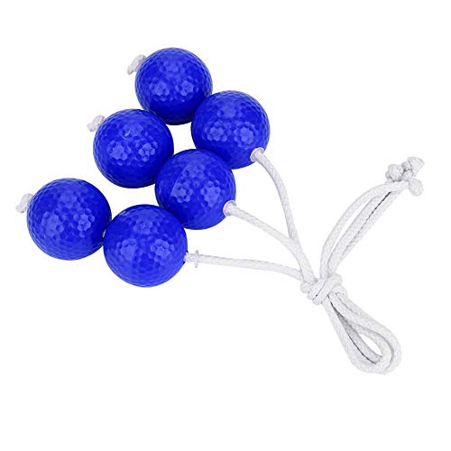 CHICIRIS Leiter Golfball Set, Leiter Golfball aus synthetischem Gummi, für den Innen- und Außenbereich(Blue) von CHICIRIS
