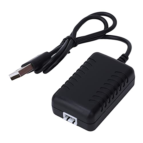 RC Auto USB Ladegerät, USB Ladegerät Zubehör Fit für WLtoys 144001 1/14 Allrad Alloy RC Car((144001-1374)) von CHICIRIS