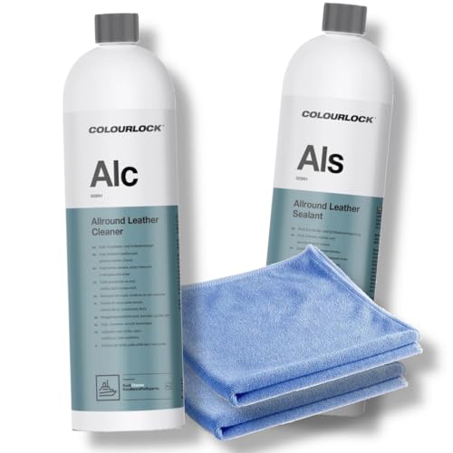 ChimpTools - Koch Chemie ALC Allround Leather Cleaner Leder Reiniger 1L + Koch Chemie Als Allround Leather Sealant - Leder Versiegelung 1L | Lederpflegeset inkl. 2X Mikrofasertuch ChimpTools - Koch Chemie ALC Allround Leather Cleaner Leder Reiniger 1L + Koch Chemie Als Allround Leather Sealant - Leder Versiegelung 1L | Lederpflegeset inkl. 2X Mikrofasertuch von CHIMP TOOLS PREMIUM CAR CARE PRODUCTS