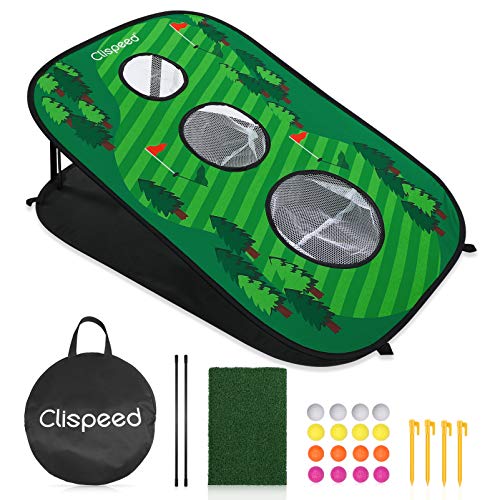 Golf Schlagnetze Backyard Golf Spiel Set Golfübungsgeräte Pop- Up Golf Schlagnetze von CLISPEED