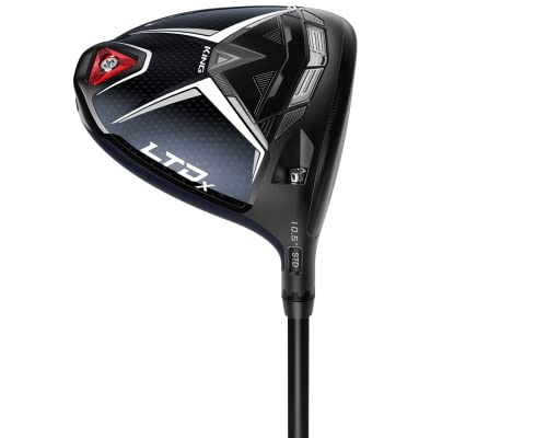 Cobra Golf 2022 LTDX Driver Gloss Peacoat-Red (Herren, Linke Hand, Project X Hzrdrus Smoke RDX Blue, Stiff Flex, 10,5) von COBRA