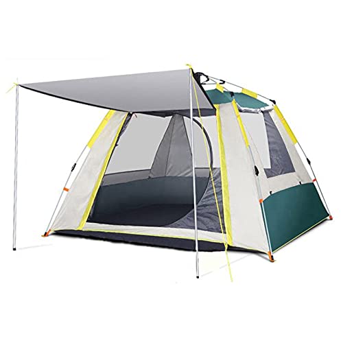 Automatisches Zelt, Outdoor-Campingzelt, Outdoor-Grill, 2–4 Personen, Outdoor-Sonnenschutz und regensicheres Angelzelt von CYUIOTER