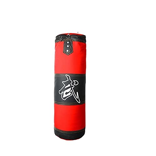 Boxsack Stehend Dreischichtiges Boxsack-Hängezubehör Roter hängender hohler Sandsack Taekwondo Tumbler Boxsack Erwachsene (Color : 80cm) von CaFfen