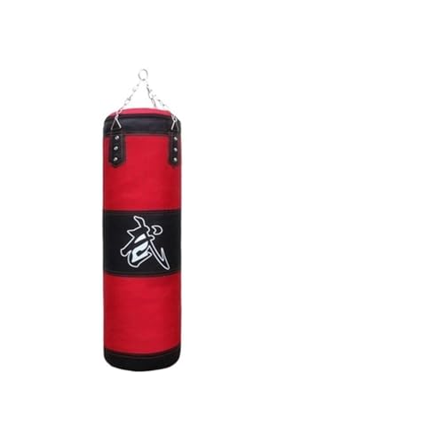 Boxsack Stehend Professionelles Boxen Boxsack Training Fitness mit hängendem Tritt Sandsack Erwachsene Gymnastik Übung Schwerer Boxsack Boxsack Erwachsene (Color : Red 80cm 4-Set) von CaFfen