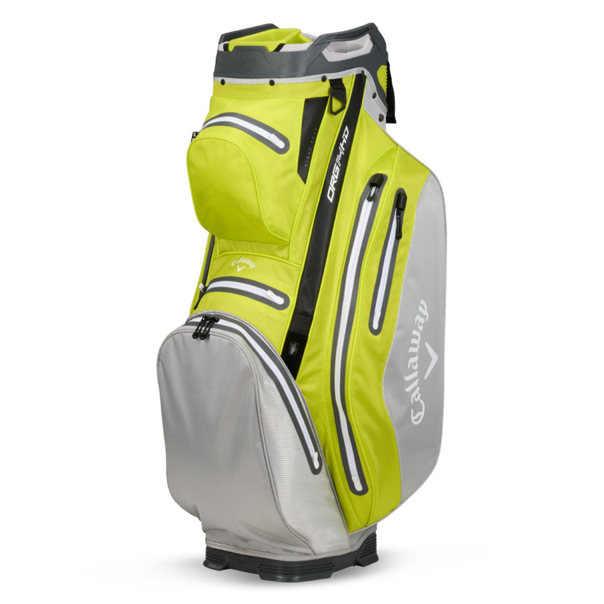 Callaway Org 14 HD Golf Cart Bag, Florescent yellow/grey | American Golf von Callaway Golf