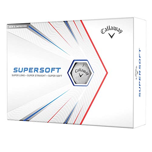 Callaway Supersoft Golfbälle - 12er Packung für ein unschlagbares Spielgefühl und Langlebigkeit von Callaway