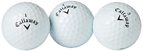 Callaway HX Black Tour Golfbälle, Klasse B, Weiß von Longridge