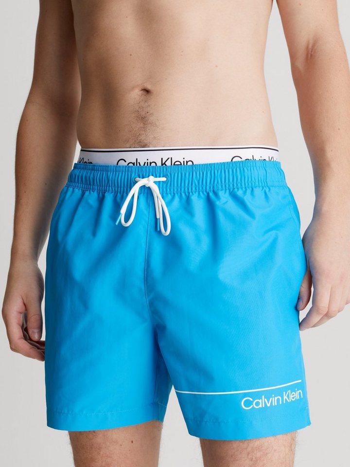 Calvin Klein Swimwear Badeshorts mit Logo von Calvin Klein Swimwear
