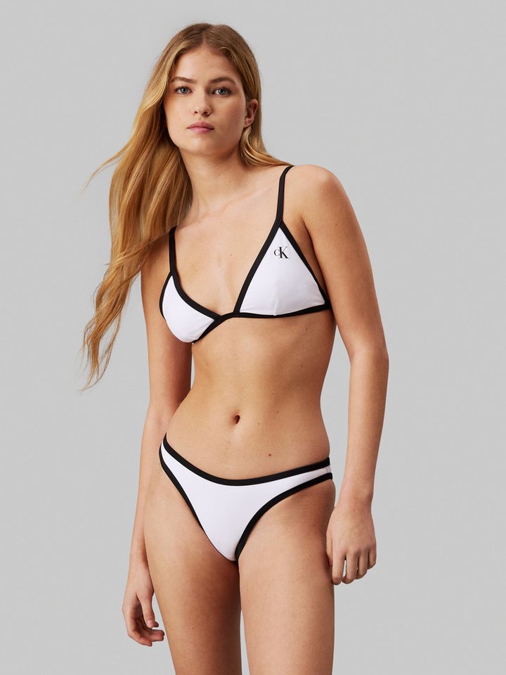 Calvin Klein Swimwear Triangel-Bikini-Top TRIANGLE-RP, mit CK-Logodruck von Calvin Klein Swimwear