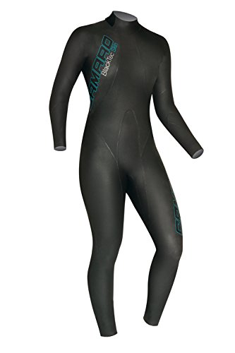 Camaro Damen Schwimmoverall Blacktec Skin 2.0, Schwarz, 44 von Camaro