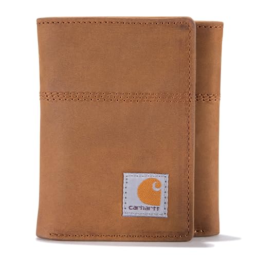 Carhartt Men's Legacy Trifold Wallet Accessory, Brown, One Size von Carhartt