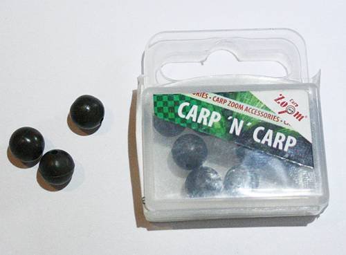 Carp Zoom Soft Beads Gummiperlen dunkelgrün 8mm von Carp Zoom