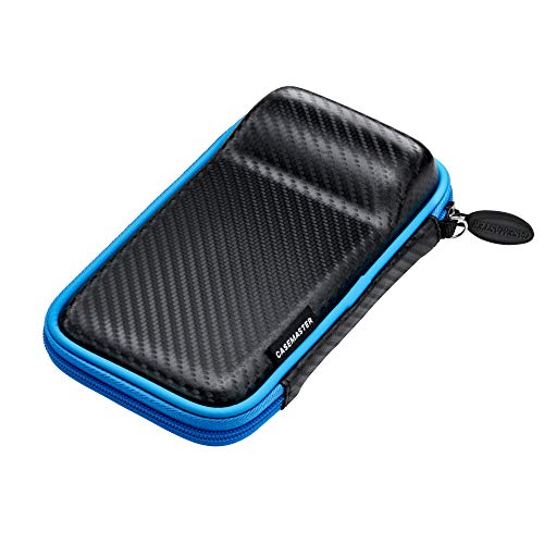 Casemaster by GLD Products Unisex-Erwachsene Casemaster Sport-Darttasche mit schwarzem Reißverschluss, blau von Casemaster