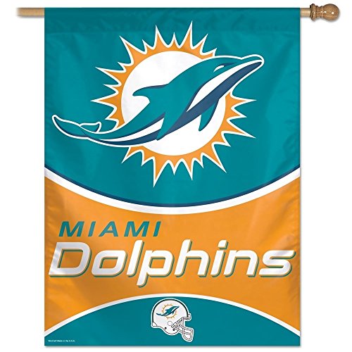 NFL Banner-Flagge 67 x 92 cm Miami Dolphins von Wincraft