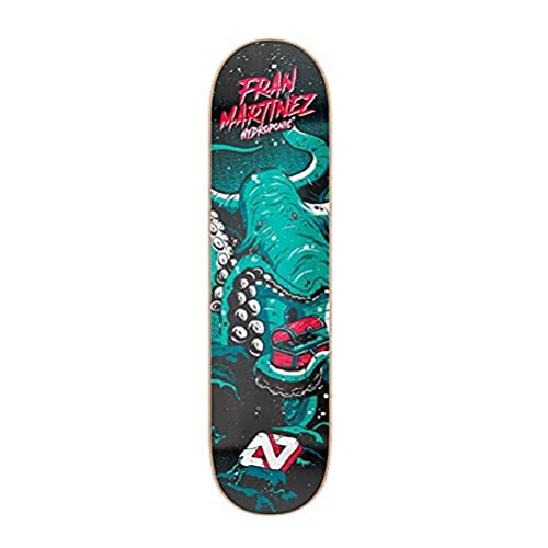 Centrano Unisex – Erwachsene Hydroponic Skateboard Deck, Fran Martinez Octopus, 8" von Hydroponic