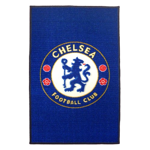 Chelsea FC - Teppich/Fußmatte mit Vereinswappen - Offizielles Merchandise - Geschenk für Fußballfans - Blau von Chelsea