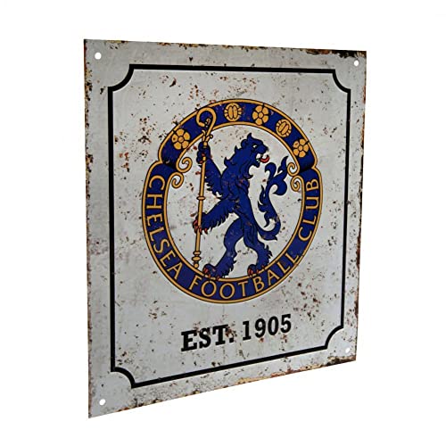 Chelsea Retro-Logo-Schild, Mehrfarbig von Chelsea